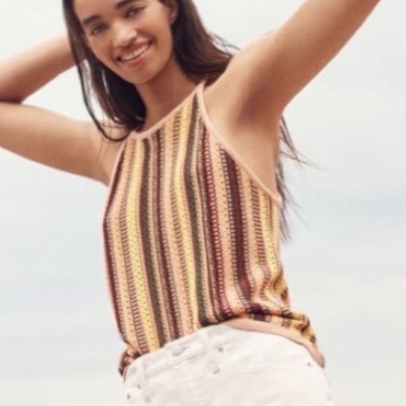 Madewell Crochet Janson Sweater Tank - Picture 5 of 6